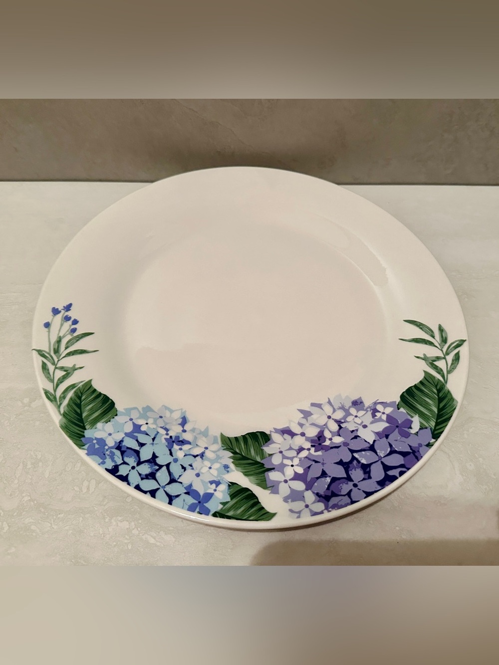 Lot 4 Royal Norfolk Hydrangea Dinner PLATES 10 1/2" Floral Spring